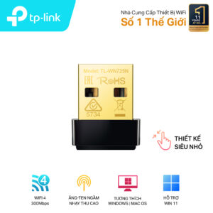 USB Wi-Fi Nano Chuẩn N Tốc Độ 150Mbps